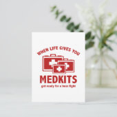 When Life 与え You Medkits ポストカード (スタンド正面)