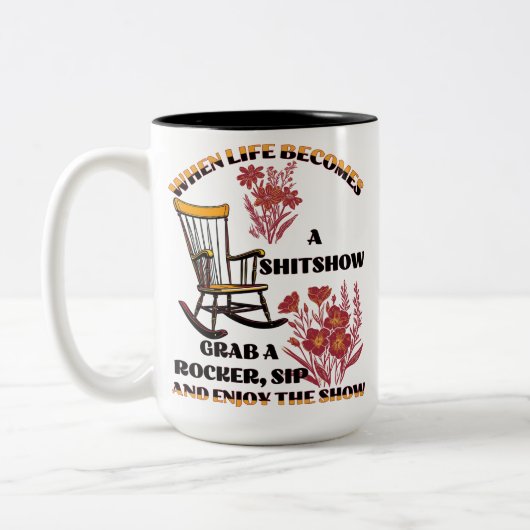 When Life Becomes ツートーンマグカップ (左)