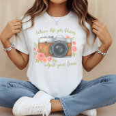 When life gets blurry adjust your focus tシャツ
