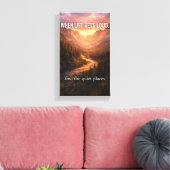 When Life Gets Loud Find Quiet Places Wall Art – M キャンバスプリント (インサイチュ (リビング))