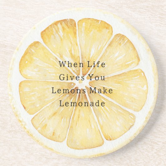 When Life Give Your Lemons コースター (正面)