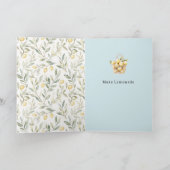 When Life Gives Lemons Make Lemonade Brown Black カード (内部)