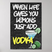 When Life Gives you Lemon Just Add VODKA! ポスター (正面)