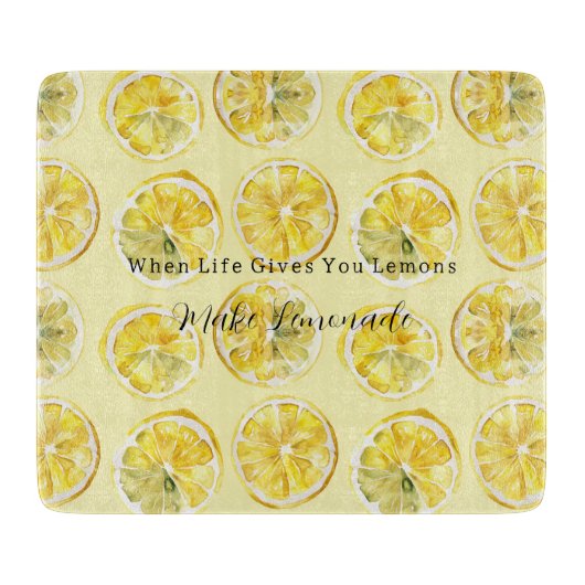 When Life Gives You Lemons カッティングボード (正面)