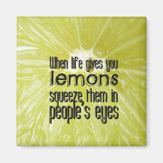 When life gives you lemons マグネット