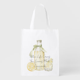 When Life Gives You Lemons Make Lemonade エコバッグ