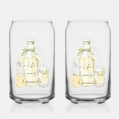 When Life Gives You Lemons Make Lemonade ガラス缶 (正面)