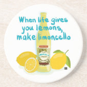 When Life Gives You Lemons - Make Limoncello コースター (正面)