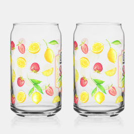 'When Life Gives You Lemons, Make Something Sweet' ガラス缶