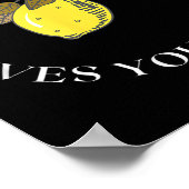 When Life Gives You Lemons Motivational Quote Lemo ポスター (角)