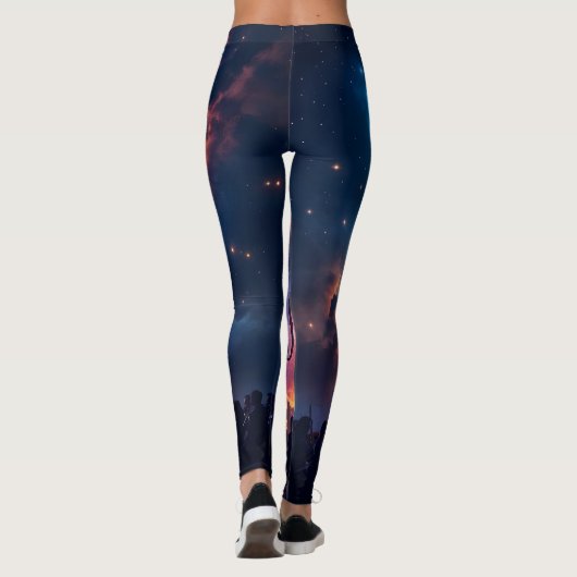 When Music meets the Cosmos Leggings Tights レギンス (裏面)