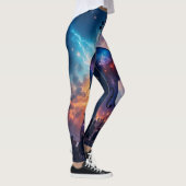 When Music meets the Cosmos Leggings Tights レギンス (右)