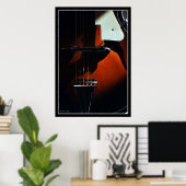 When My Guitar Asy Sleeps poster ポスター (ホームオフィス)