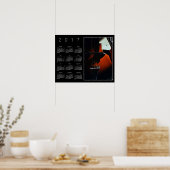 When My Guitar Gently Sleeps カレンダーポスター 2017 ポスター (キッチン)