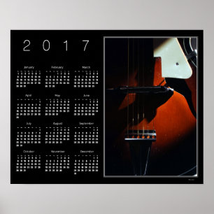 When My Guitar Gently Sleeps カレンダーポスター 2017 ポスター