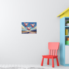 When Pigs Fly Funny Winged Pigs ポスター