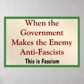 When the Enemy is Anti-Fascist ポスター (正面)