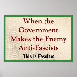 When the Enemy is Anti-Fascist ポスター