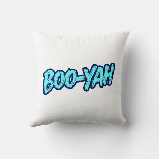 When the haunting is done and the good times roll. クッション (裏面)