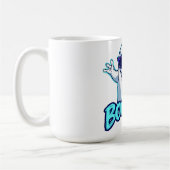 When the haunting is done and the good times roll. コーヒーマグカップ (左)