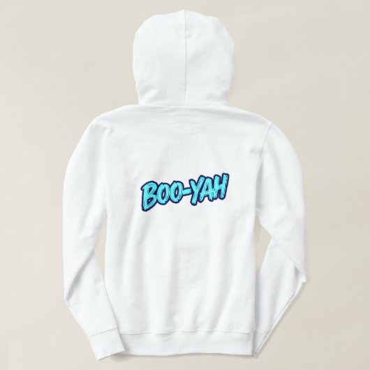 When the haunting is done and the good times roll. パーカ (デザイン裏面)