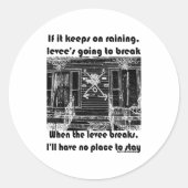 When The Levee Breaks _1  ラウンドシール (正面)