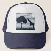 When the Moon Whispers to the Giraffe キャップ (正面)