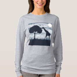 When the Moon Whispers to the Giraffe Tシャツ