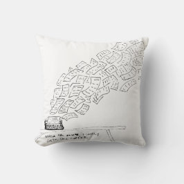 When the Muse Finally Gets Her Coffee クッション