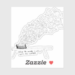 When the Muse Finally Gets Her Coffee シール