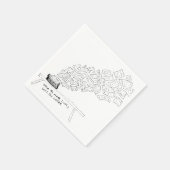 When the Muse Finally Gets Her Coffee スタンダードカクテルナプキン (角)