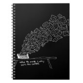 When the Muse Finally Gets Her Coffee ノートブック (正面)