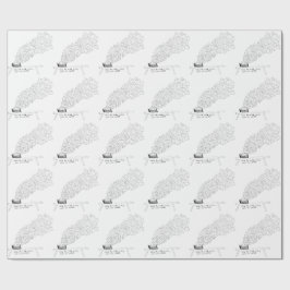 When the Muse Finally Gets Her Coffee ラッピングペーパー