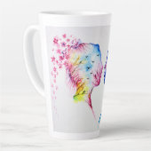 When the spring day meets the winter night カフェラテマグ (左アングル)