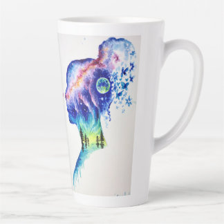 When the spring day meets the winter night カフェラテマグ