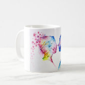 When the spring day meets the winter night コーヒーマグカップ (正面左)