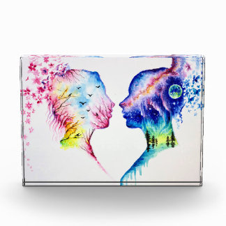 When the spring day meets the winter night フォトブロック