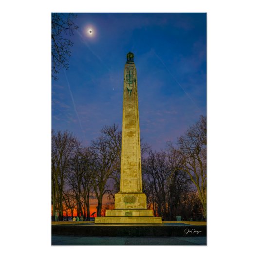 When the Sun Is Eclipsed by the Moon ポスター (正面)