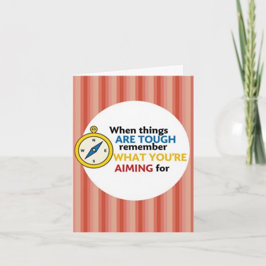 When Things Are Tough Card カード (正面)