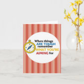 When Things Are Tough Card カード (黄色い花)