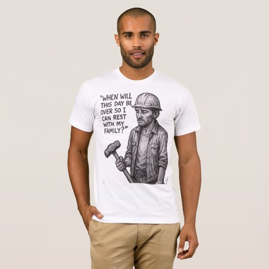 When Will This Day Be Over? Tシャツ (正面フル)