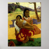 When Will You Marry? by Paul Gauguin ポスター (正面)