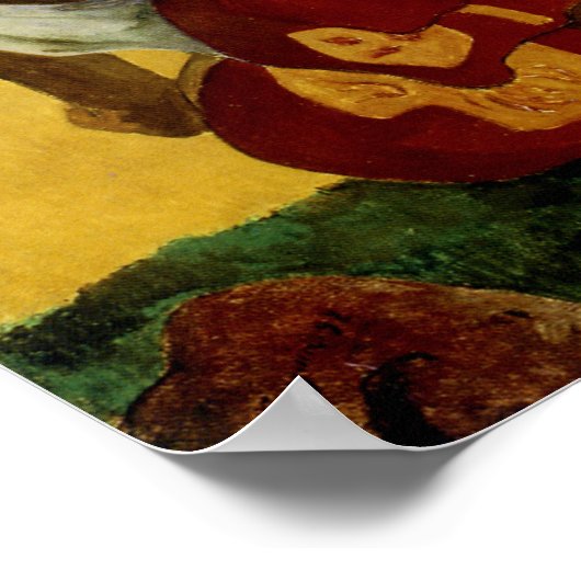 When Will You Marry? by Paul Gauguin ポスター (角)