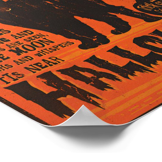 When Witches Go Riding And Black Cats Are Seen ポスター (角)