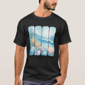 When You Go Through Deep Waters Christian Bible Ve Tシャツ (正面)