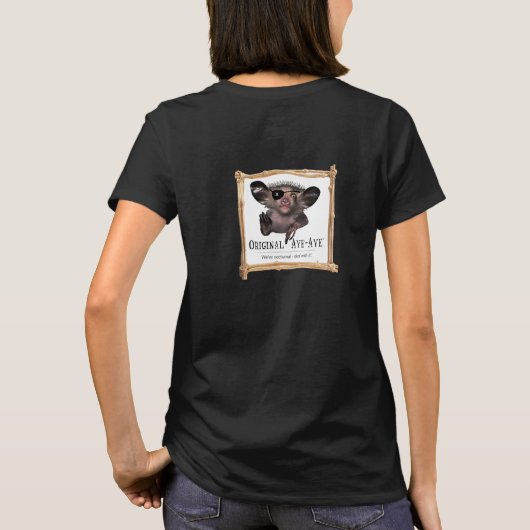 When You Go to Sleep - Aye-Aye shirt Tシャツ (裏面)