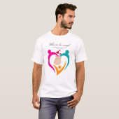 When You Love Enough – Thiết Kế Nhẹ Nhàng Trái Ti Tシャツ (正面フル)