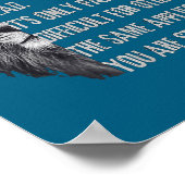 When You're Dead Funny Quote About Studs Sarcastic ポスター (角)