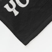 When You're Sleeng Christmas Santa He Sees You  フリースブランケット (角)