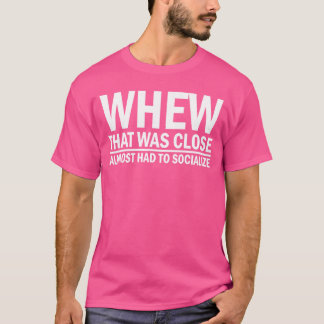 Whenhatはほぼソーシャル化少女だった Tシャツ